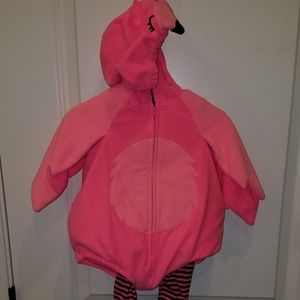 Carters Pink Flamingo costume 6/9 months